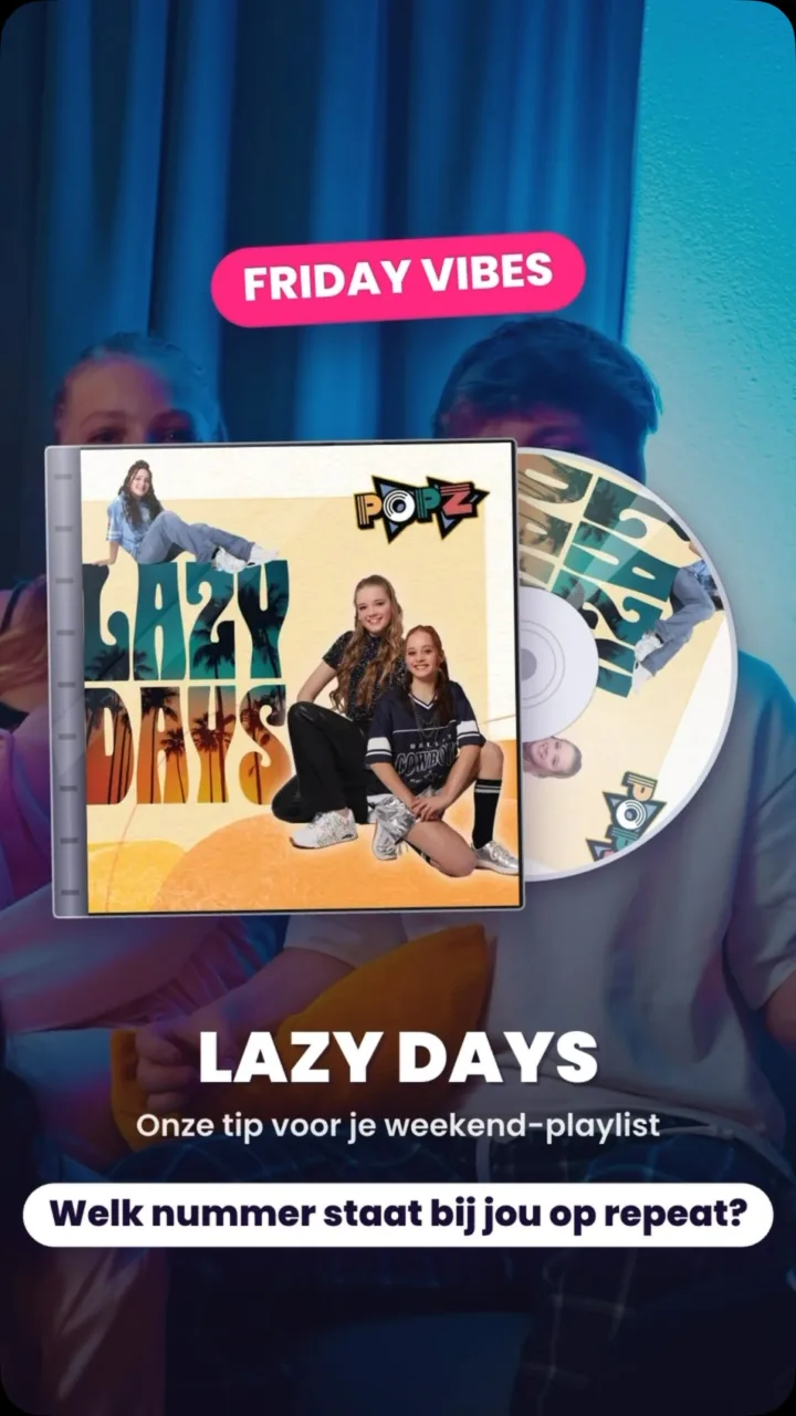 FRIDAY VIBES! Het weekend staat voor de deur en wij hebben alvast een muziektip voor je playlist: Lazy Days!…