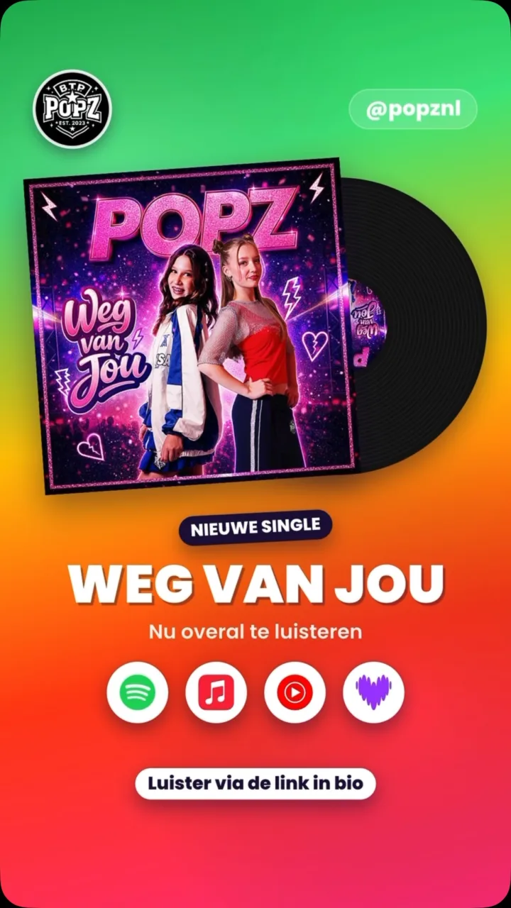 Heb jij ‘Weg van Jou’ al op je 🎶 playlist staan? En belangrijker nog… kun jij ’m al meezingen tijdens ons con…